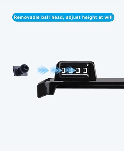 Car Phone Holder for 2024 VW/Volkswagen Atlas/Altas Cross Sport Accessories Dash Mount Cell Phone Holder for 2024 Atlas Metal Ball Adapter Phone Stand Arm Fit for Most Smartphones in Saudi Arabia