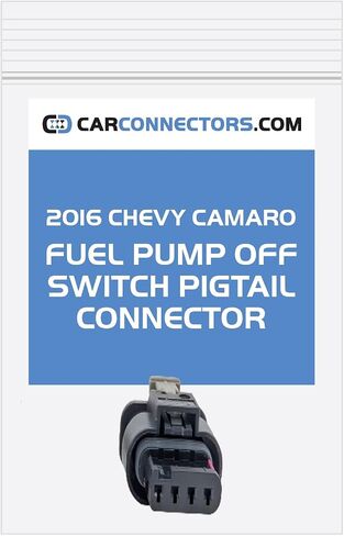 Fuel Pump Off Switch Pigtail Connector for 2016 Chevy Camaro in Saudi Arabia