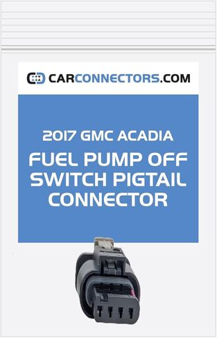 مضخة الوقود قبالة التبديل موصل Pigtrain لعام 2017 GMC Acadia in Saudi Arabia
