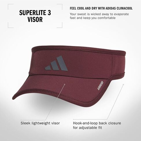 adidas Men's Superlite 2 Performance Visor in Saudi Arabia