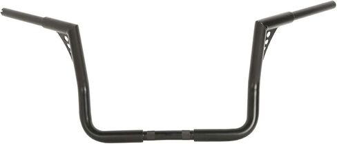 TCMT Black 14" Rise Ape Hanger Bar 1-1/4" Fat Handlebar Fits For Harley Dressers Baggers Touring CVO Street Glide Tri Glide Electra Glide 1982-2023 in Saudi Arabia