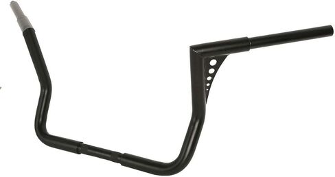 TCMT Black 14" Rise Ape Hanger Bar 1-1/4" Fat Handlebar Fits For Harley Dressers Baggers Touring CVO Street Glide Tri Glide Electra Glide 1982-2023 in Saudi Arabia