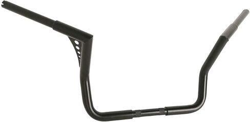TCMT Black 14" Rise Ape Hanger Bar 1-1/4" Fat Handlebar Fits For Harley Dressers Baggers Touring CVO Street Glide Tri Glide Electra Glide 1982-2023 in Saudi Arabia