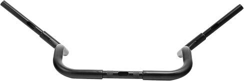 TCMT Black 14" Rise Ape Hanger Bar 1-1/4" Fat Handlebar Fits For Harley Dressers Baggers Touring CVO Street Glide Tri Glide Electra Glide 1982-2023 in Saudi Arabia