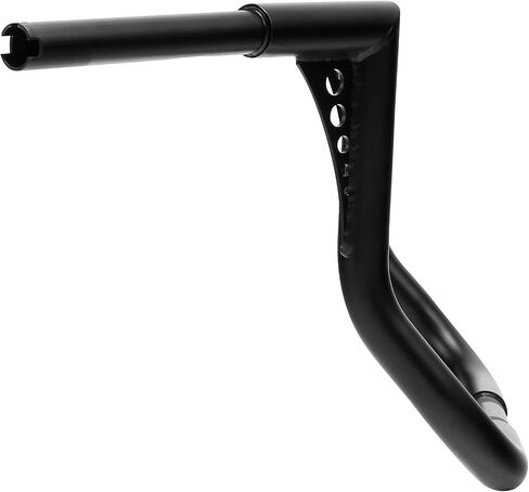 TCMT Black 14" Rise Ape Hanger Bar 1-1/4" Fat Handlebar Fits For Harley Dressers Baggers Touring CVO Street Glide Tri Glide Electra Glide 1982-2023 in Saudi Arabia