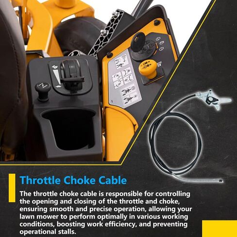 746P05811A استبدال كبل Throttle CADET CADET 51.0 LG ZT1 ZTX4 أجزاء جزازة العشب لـ Ultima 42 46 48 54 60 ، كابل خنق الخانق استبدال 746-05811A 746-05811 in Saudi Arabia