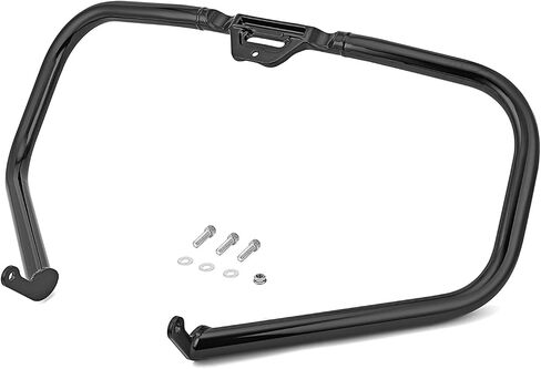 Mofun Engine Guard Crash Bars Highway Bars Compatible with Harley Softail Low Rider Breakout Heritage Deluxe Street Bob Fat Bob 2018-2024 Black in Saudi Arabia
