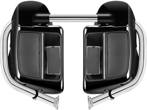 TCMT Highway Engine Guard Bar Lower Vented Leg-Fairing Fit for Harley Touring Road Road Road Glide Glide Electra Glide 2014-2023 CVO Limited Flhtkse 2018-2020 in Saudi Arabia