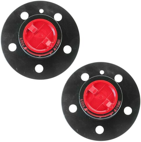 Manual Locking Hub for Bronco II 1984-1989 for Explorer 1991-1994 for Navajo 1991-1994 for Ranger 1983-1990 for B2300 1994-1997 for B3000 1994-1997 for B4000 1994-1997 2 Piece Set in Kuwait