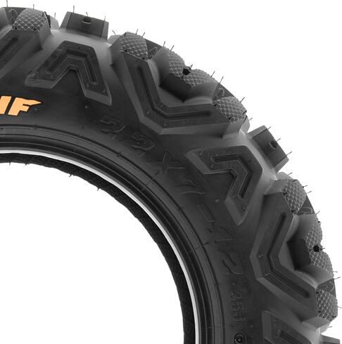 SunF 25x11-12 25x11x12 All Terrain Tires ATV UTV 6 PR Tubeless - A033 POWER I in Saudi Arabia