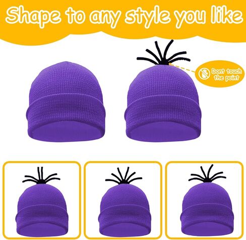 8Pcs Halloween Costume Accessories Adult,Yellow Costume Accessories,Goggles/Beanie/Gloves, Cosplay Party Set in Saudi Arabia