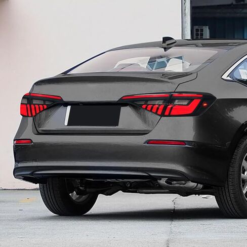 مصابيح خلفية RGB متوافقة مع الجيل الحادي عشر من هوندا سيفيك 2022-2024 سيدان، مجموعة مصابيح خلفية LED لبدء تشغيل الرسوم المتحركة/إشارة الانعطاف التسلسلية in Kuwait