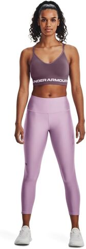 سروال نسائي من Under Armour HeatGear Armor عالي الخصر مانع للانزلاق عند الكاحل، (174) أوركيد طازج / / أسود، مقاس كبير in Saudi Arabia