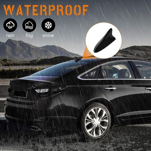 غطاء هوائي زعانف Shark ، أغطية هوائي سقف السيارة متوافقة مع Hyundai Sonata LF 4Doors سيدان 2014-2019 ، من أجل Elantra 2011-2016 ؛ لـ KIA Optima 2014-2016،96210-3x100/962102t700ab (White) in Saudi Arabia