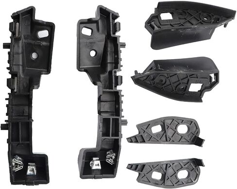 Secosautoparts 6pcs Driver & Passenger Side Bumper Bumper Brackets دعم 20809859 20809860 متوافق مع Chevy Malibu 2017 2017 in Saudi Arabia