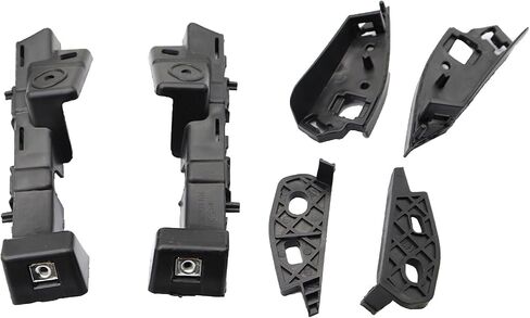 Secosautoparts 6pcs Driver & Passenger Side Bumper Bumper Brackets دعم 20809859 20809860 متوافق مع Chevy Malibu 2017 2017 in Saudi Arabia