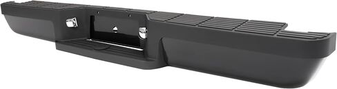 HECASA Rear Step Bumper Compatible with 1993-2011 Ford Ranger Fleetside/Styleside Supercrew FO1102306 W/Brackets & LED Lights w/o Parking Aid Sensor Holes Black in Saudi Arabia