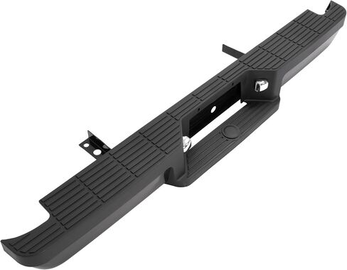 HECASA Rear Step Bumper Compatible with 1993-2011 Ford Ranger Fleetside/Styleside Supercrew FO1102306 W/Brackets & LED Lights w/o Parking Aid Sensor Holes Black in Saudi Arabia