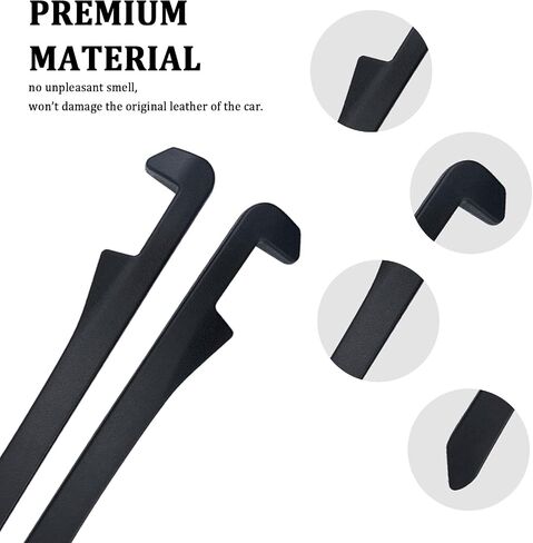 2PCS Car Seat Gap Filler,Flexible Car Gap Filler Avoids Phones Keys Purses from Falling Provides Gap Filler for Car,Universal Car Blocker Between Seats Car Accessories Interior in Kuwait