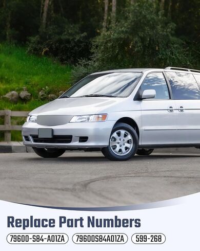 وحدة لوحة التحكم في المناخ ملائمة لـ Honda Accord 1998-2000 ، ملائمة لـ Honda Odyssey 1998-2004 ، A/C لوحة التبديل استبدال 79600-S84-A01ZA 599-268 in Kuwait