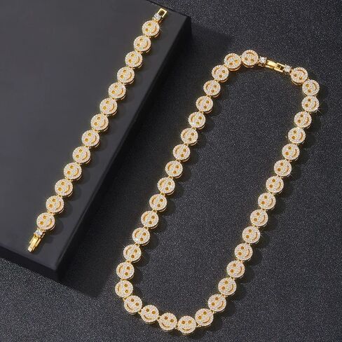 925 سوار الوجه الفضي الفضي الفضي وقلل للنساء والرجال - سوار الذهب Zircon preppy 14 كيل in Kuwait