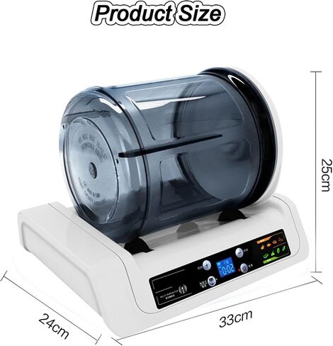 Electric Vacuum Food Tumbling Machine Multi-Marinator, Commercial Vacuum Tumbler Marinating Machine for Meat&Vegetable, Canister Meat & Vegetable Marinator Pickled Flavor in Saudi Arabia