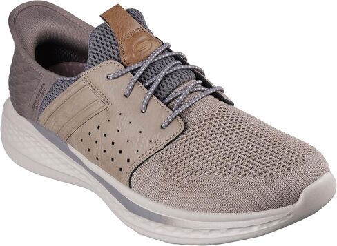Skechers USA Men's Men's Slade-Ocon Hands Free Slip-in Moccasin, Beige, 10.5 in Saudi Arabia