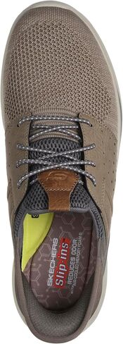 Skechers USA Men's Men's Slade-Ocon Hands Free Slip-in Moccasin, Beige, 10.5 in Saudi Arabia