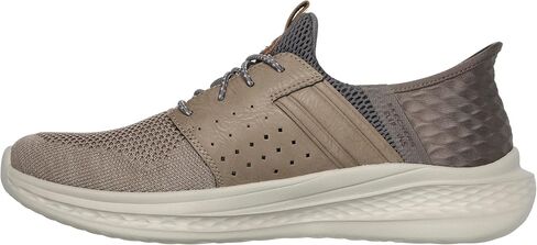 Skechers USA Men's Men's Slade-Ocon Hands Free Slip-in Moccasin, Beige, 10.5 in Saudi Arabia