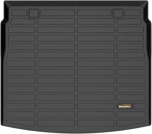 Binmotor-All Weather Cargo Liner for BMW X1 2023 2024، سجادة صندوق السيارة ملائمة حسب الطلب، مقاومة للماء وسهلة التنظيف، سجادة شحن السيارات BMW X1 باللون الأسود in Kuwait