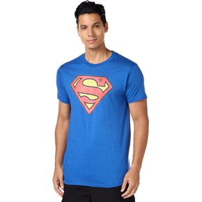DC Comics Superman S Super Logo Men's Blue T-Shirt Tee Shirt