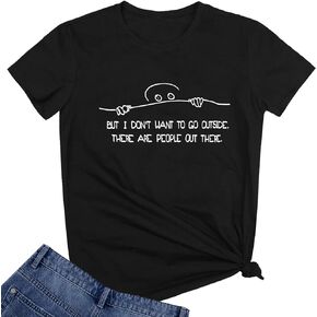 BLACKOO Women Graphic T-Shirts Cute Tees Summer Tops