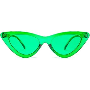 GloFX Green Color Therapy Glasses - Cat Eye Sunglasses - Chromotherapy Migraine Chronic Pain - Green Light Therapy Fashion Glasses