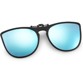 FEISEDY Cat Eye Polarized Clip-On Sunglasses Men Women over Glasses Driving Outdoor B2764