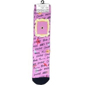 Friends TV Show Crew Socks - SHOE SIZE (5-10 Men) (7-12 women)