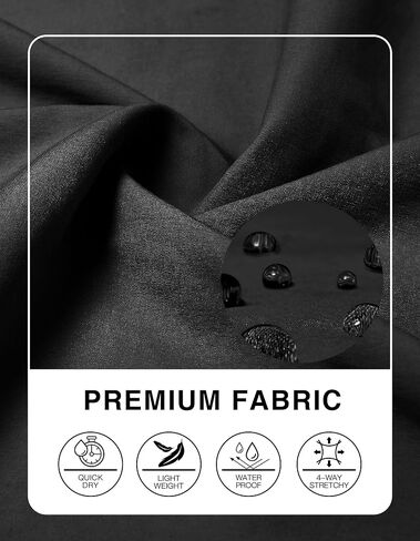 PULI Men's Golf Shorts Dress Flat Front Hybrid 7 Inch Stretch Lightweight Quick Dry Chino Casual with Pockets in Kuwait