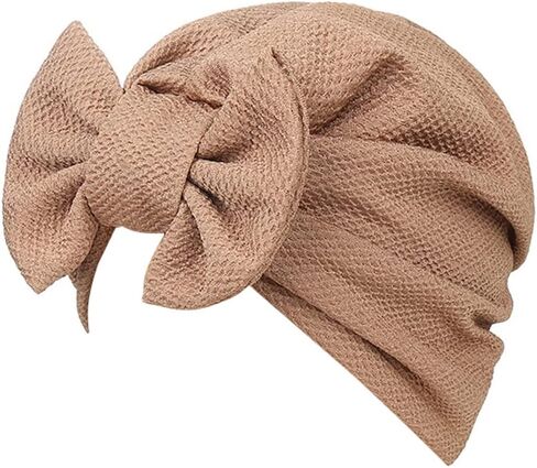 Womens Bowknot Stretch Hijab Turban Headwear Cap in Saudi Arabia