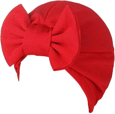 Womens Bowknot Stretch Hijab Turban Headwear Cap in Saudi Arabia