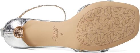 Jewel Badgley Mischka Hayzel Metallic Kitten Heel Sandal in Kuwait
