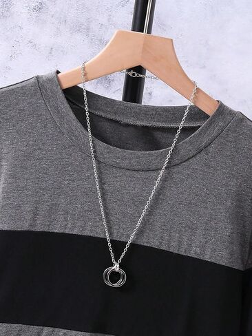 تي شيرت COZYEASE للأولاد بأكمام طويلة ورقبة دائرية كاجوال للخريف مناسب للأولاد in Saudi Arabia