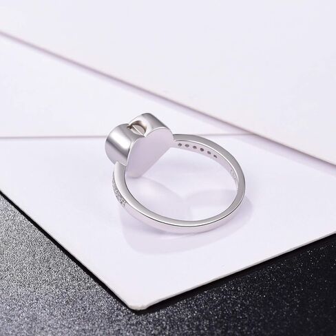 925 فضة الصليب الجرة البنصر للنساء دائما في قلبي تذكار مجوهرات جنائزية تذكارية الجرار خواتم للرماد in Kuwait