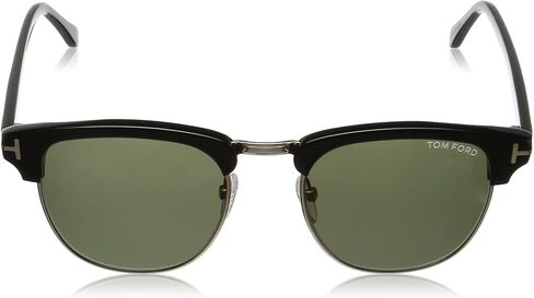 Tom Ford Sunglasses - Henry / Frame: Shiny Black with Green Gradient Lens in Saudi Arabia