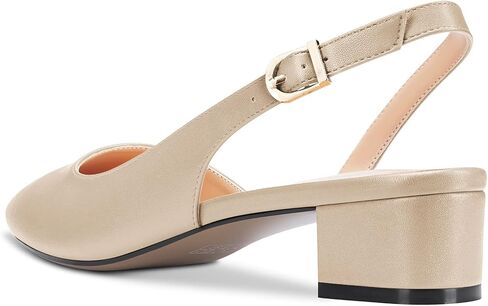 Castamere Women Chunky Block Low Kitten Heel Pointed Toe Slingback Pumps Classic Cute Party Office 1.4 Inches Heels in Kuwait