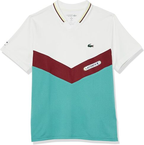 Lacoste Boys' Short Sleeve Chevron Tennis Polo in Saudi Arabia