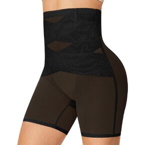 Tummy Control Body Shaper for Women Shapewear Boyshort High Waisted Control Knickers Seamless Thigh