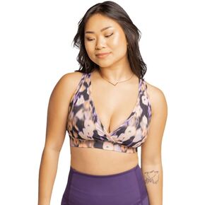 Handful The FaV Bra، حمالة صدر رياضية متوسطة الدعم، جيوب، وسادات قابلة للإزالة، خط عنق عميق in Kuwait