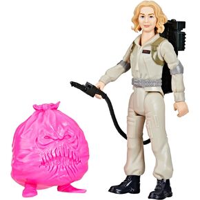 Ghostbusters Fright Features Gary Grooberson Action Figure with Ecto-Stretch Tech Pukey Ghost Toy Accessory, Toys for Kids Ages 4+