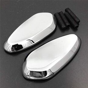 Motorcycle Mirror Block Off Base Plates For 2000-2008 R1 Yzf-R1 Yzfr1 Black