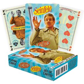 AQUARIUS Seinfeld Festivus Playing Cards - Seinfeld Festivus Deck of Cards for Your Favorite Card Games - Officially Licensed Seinfeld Merchandise & Collectibles