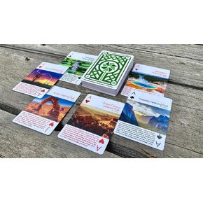 National Park Playing Cards: 54 Unique Illustrations with descriptions About All 63 Parks on Standard Poker Size Playing Cards. in Saudi Arabia